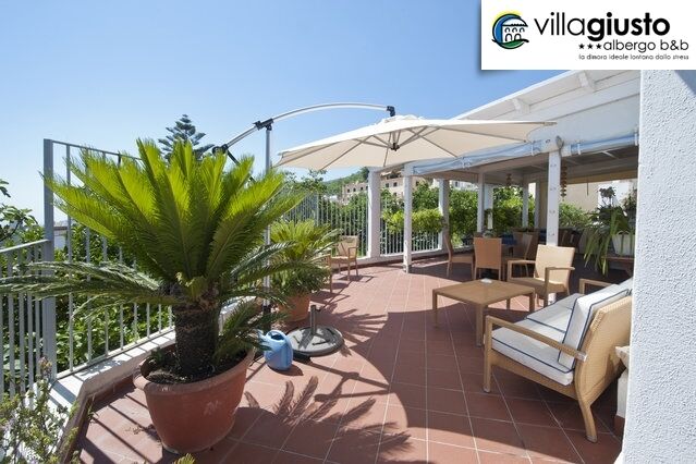 Albergo Villa Giusto Barano dʼIschia Esterno foto